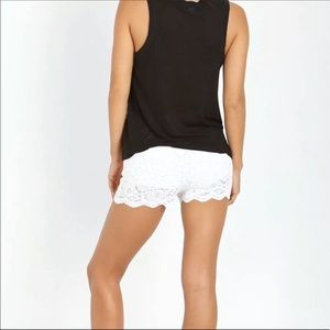 Free People lace shorts